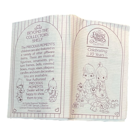 Vintage Precious Moments Figurine - “Hello World”, from the Birthday Series - Picture 10 of 11